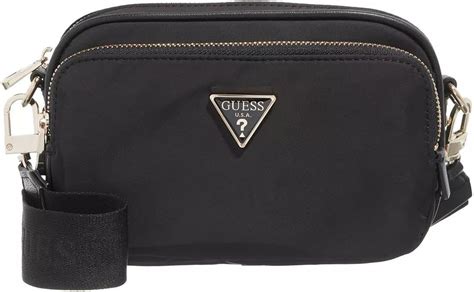 Bolsa Guess Eco Gemma Crossbody Camera En Color Negro Amazon Mx