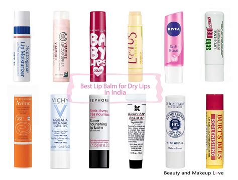 Best Lip Balms for Dry, Chapped Lips in India