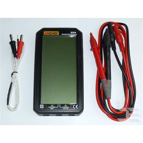 Digital Smart Multimeter Aneng 620a With Lcd Display 4 Digits 6000 Counts True Rms