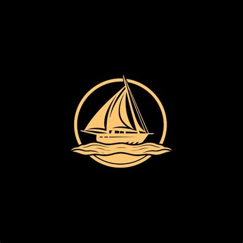 Premium Vector Sailboat Logo Design Vector Illustration