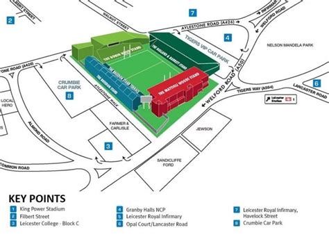 Welford Road Stadium Seating Plan Ticket Price Booking Parking Map