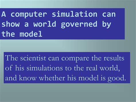 Ppt Computer Simulations Powerpoint Presentation Free Download Id