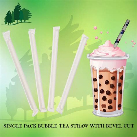 Plain Single Pack Popping Boba Bubble Tea Straw At Rs 25piece In
