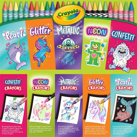 120 Crayola Crayons Colors