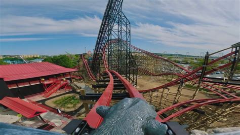 Roller Coaster Wild Cats Revenge Pov Coasters Riding Coaster