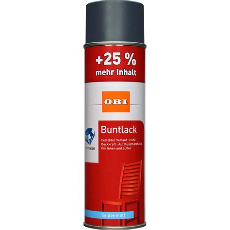 Obi Buntlack Spray Ral Anthrazit Seidenmatt Ml Kaufen Bei Obi