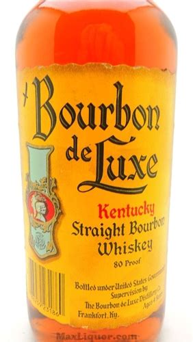 Bourbon Deluxe Kentucky Straight Bourbon Whiskey Buy At Max