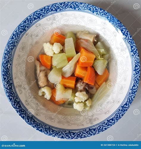 Sayur Soup Is An Indonesian Vegetable Soup Made From Vegetables In