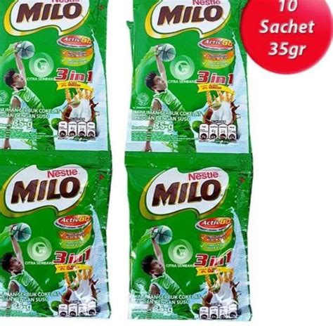 Jual Harga OkeF0r5Q NESTLE MILO ACTIVE GO 3IN 1 RENCENG 10 SACHET