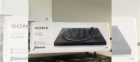 Проигрыватель Sony PS-LX310BT Black купить в Москве с доставкой ...