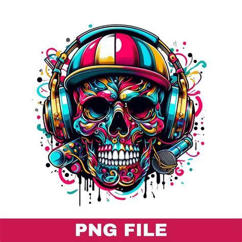 Skeleton Png Skull Clipart Png Skull Art Skeleton Art Colorful Skeleton