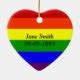 Custom Rainbow Ornament Custom Gay Pride Ornament Zazzle