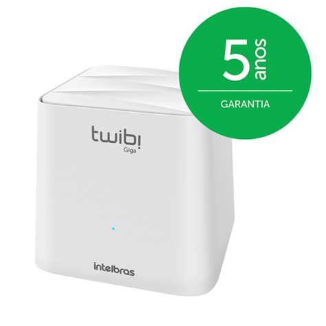 Roteador Intelbras Twibi Wifi Mesh Giga Kit C 2 Unidades você só