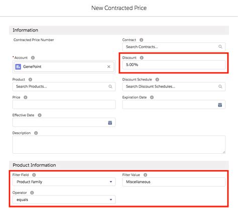 Account Contracted Pricing Guide Salesforce Trailhead