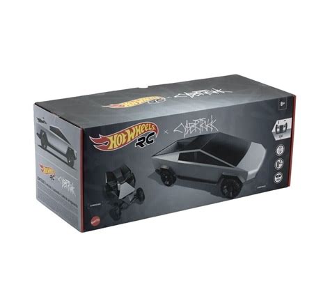 Mattel Hot Wheels Tesla Cybertruck Cyberquad Scale R C Rc In Hand