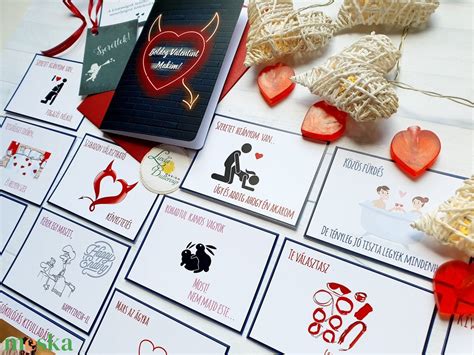 Sex kuponok valentin napra Kívánság Kuponok Vicces Ajándék Kupon Évforduló Születésnapi