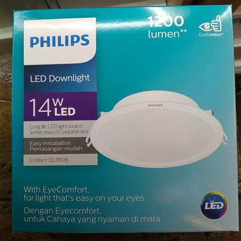 Jual Philips Eridani G2 Dl190b 14w D150 6 Led Downlight Natural 4000k Jakarta Pusat Mujur