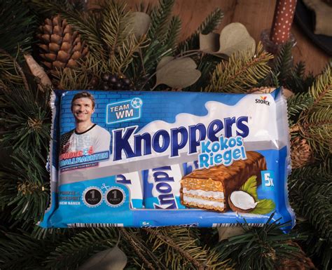 Батончики Knoppers "Baton Orzechowy Кокос" 🍫 200 Гр. Германия — Купить ...