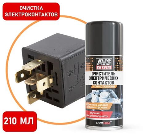 Очиститель электроконтактов (аэрозоль) 210 мл AVS — DRIVE2