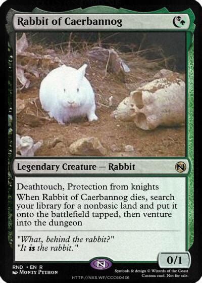 Rabbit Of Caerbannog R Custommagic