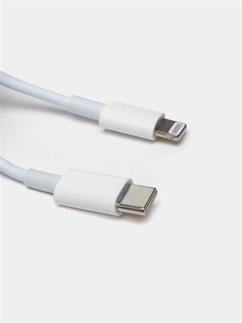 Зарядка для iPhone блок Type-C, PD, кабель Type-C/Lightning, 20w/25w ...