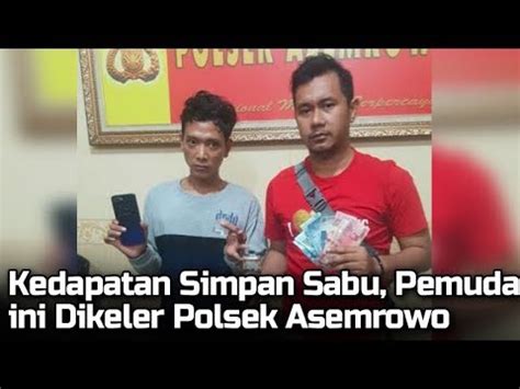 Kedapatan Simpan 0 98 Gram Sabu Pemuda Dari Surabaya Ini Dikeler