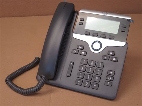 Cisco Cp 7841 K9 Unfied Ip Uc Phone 7841 Voip Business Telephone Charcoal