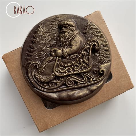 Шоколадная фигурка Деда Мороза | Купить фигурку Деда Мороза