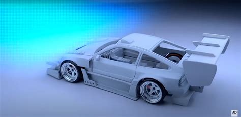 Hot Wheels Honda CRX Goes Bonkers With A Party In The Rear Autoevolution