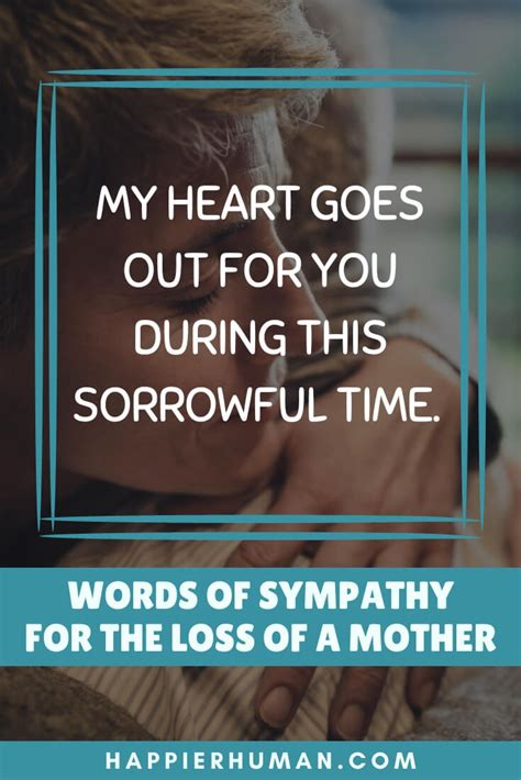 Sympathy Quotes For Loss Of Mother