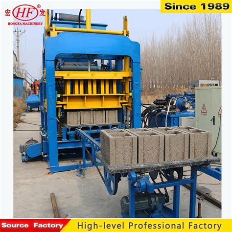 Hongfa German Technology Qt Paver Kerb Stone Concrete Brick Block