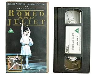 Romeo And Juliet Rudolf Nureyev Margot Fonteyn VHS Michael Sasson