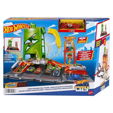 Hot Wheels Elektrikli Ara Arj Stasyonu Oyun Seti Htn