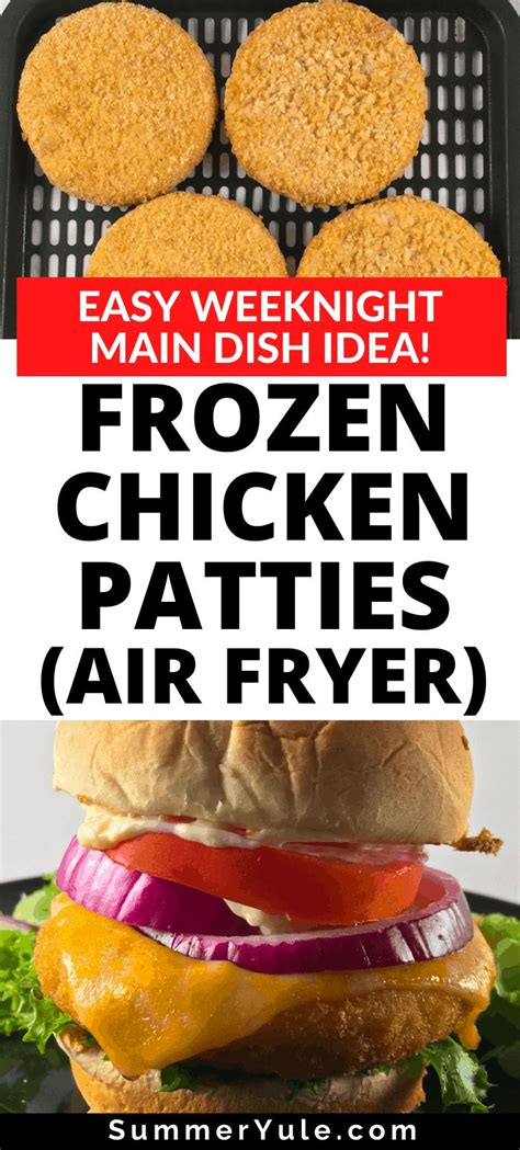 How To Perfectly Cook Frozen Chicken Patties In The Oven Step By Step