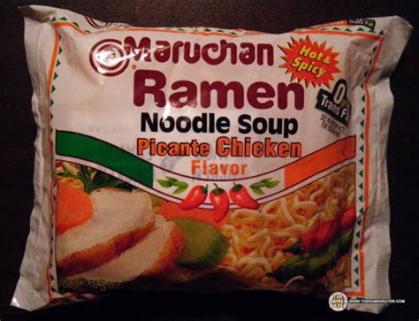 320 Maruchan Hot Spicy Picante Chicken Flavor Ramen Noodle Soup THE RAMEN RATER