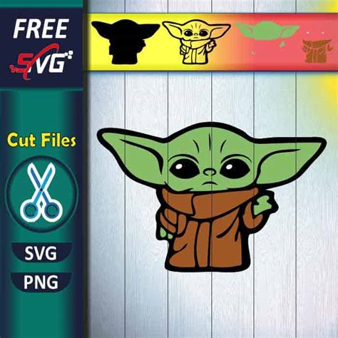 Baby Yoda Svg Free For Cricut Free Svg Files