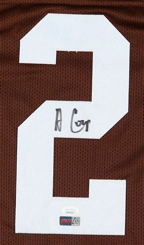 Amari Cooper Signed Jersey Jsa Pristine Auction