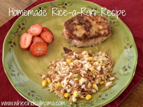 Homemade Rice-a-Roni Recipe - Wheel N Deal Mama