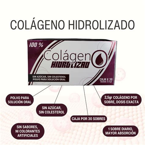 ColÁgeno Hidrolizado Productos Naturales Para La Salud Y Bienestar