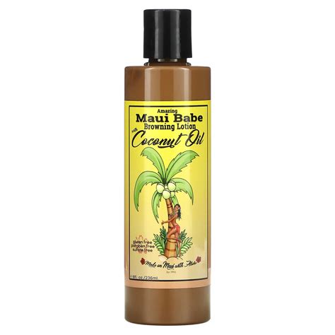 Maui Babe Amazing Browning Lotion With Coconut Oil Fl Oz Ml