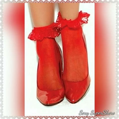 Sexy Supershero Intimates Sleepwear Plus Red Sexy Mesh Lace Teddy Lingerie Set Poshmark