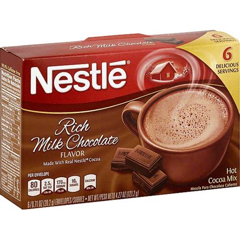 Nestle Rich Milk Hot Chocolate Mix G Shopee Malaysia