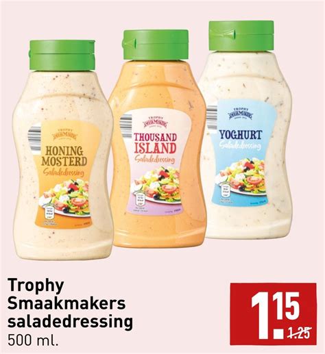 Trophy Smaakmakers Saladedressing Aanbieding Bij ALDI