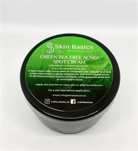 Green Tea Tree Acnespot Cream Skin Basics Sa