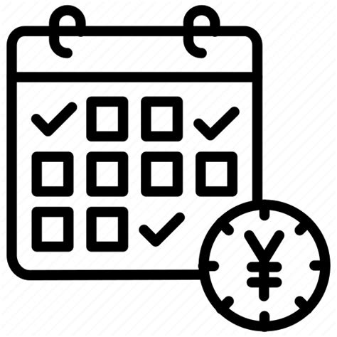 Business Schedule Plan Scheme Agenda Meeting Appointment Icon