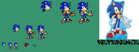 Sonic Pose 2 Custom By Riyo Free To Use by Sonicfan7890 on DeviantArt