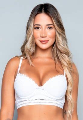 Suti Bella Fiore Modas Lingerie Bojo Renda E El Stico Branco Compre Agora Dafiti Brasil
