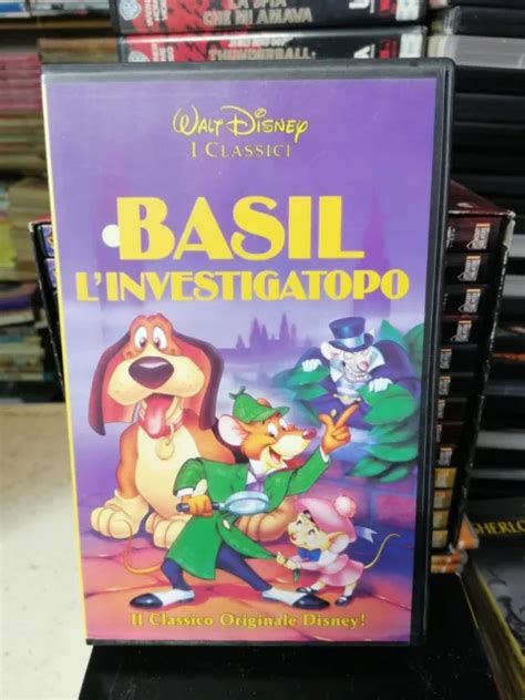 Vhs Walt Disney I Classici Basil L Investigatopo Eur Picclick It