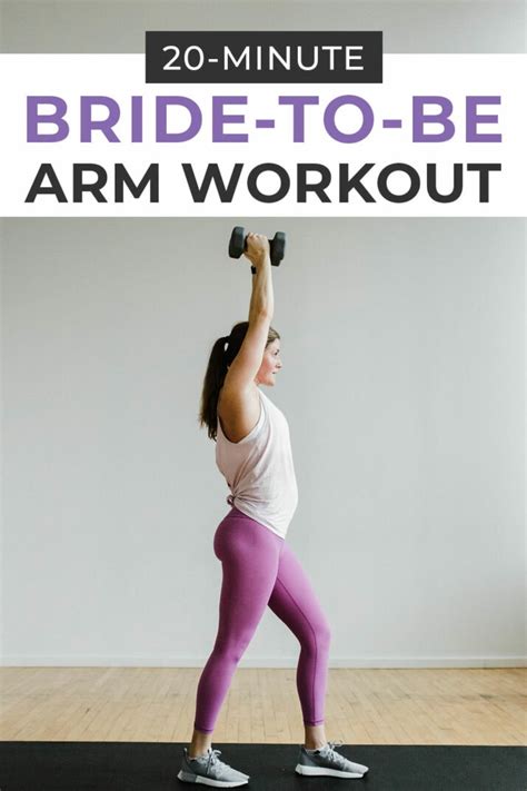 30 Minute Arm Workout With Weights Video Nourish Move Love