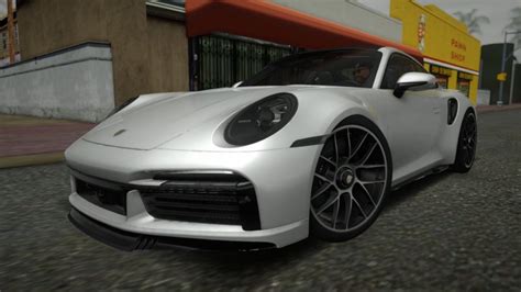 Porsche 911 Turbo S 2021 скачать для GTA San Andreas